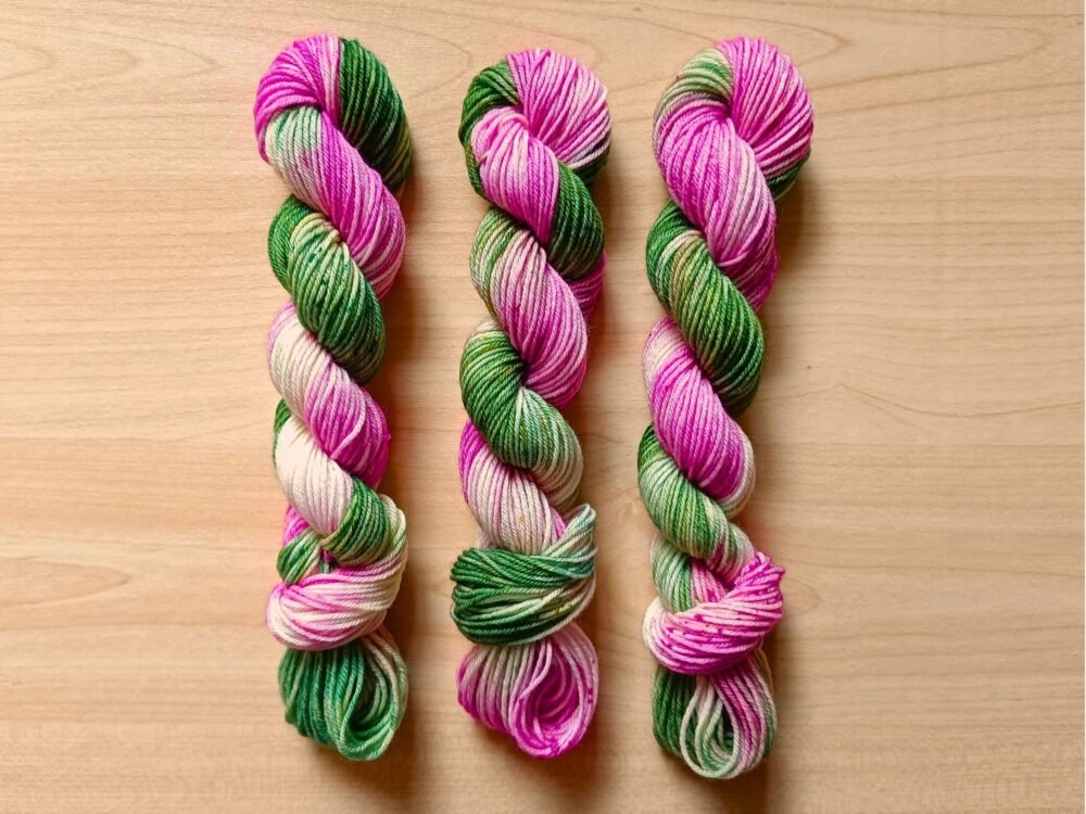 Rose Matcha Mini Skein