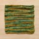 Mango Matcha Knit Swatch Mango Matcha Mini Skein