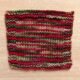 Strawberry Matcha Knit Swatch Strawberry Matcha Mini Skein
