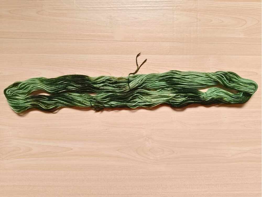 Matcha Swirl Mini Skein