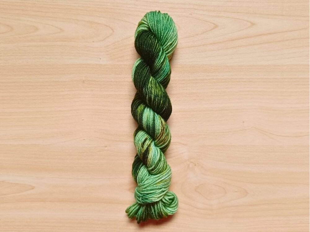 Matcha Swirl Mini Skein