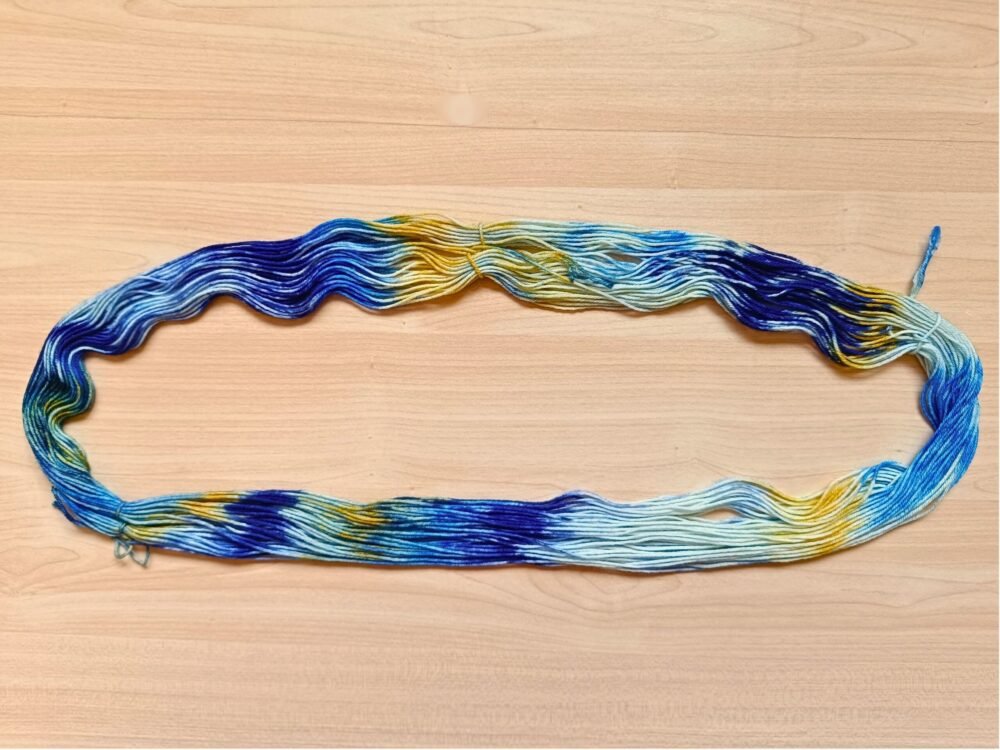 Gold Porcelain Mini Skein