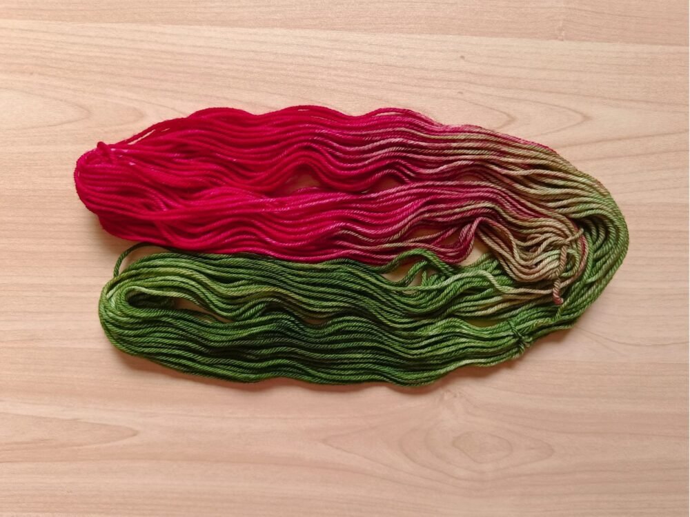 Strawberry Matcha Mini Skein
