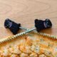 Black Pug Stitch Stoppers on Knitting Pug Stitch Stoppers