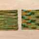 Mango Matcha Knit and Crochet Swatch Mango Matcha Mini Skein