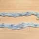 Blue Speckle Mini Skein Unwound Blue Speckle Mini Skein