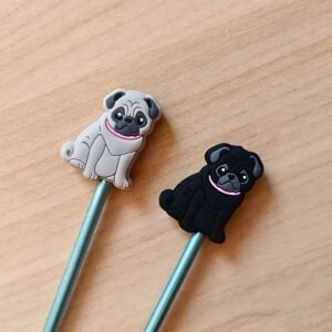 Multi Pug Stitch Stoppers Zoom Pug Stitch Stoppers