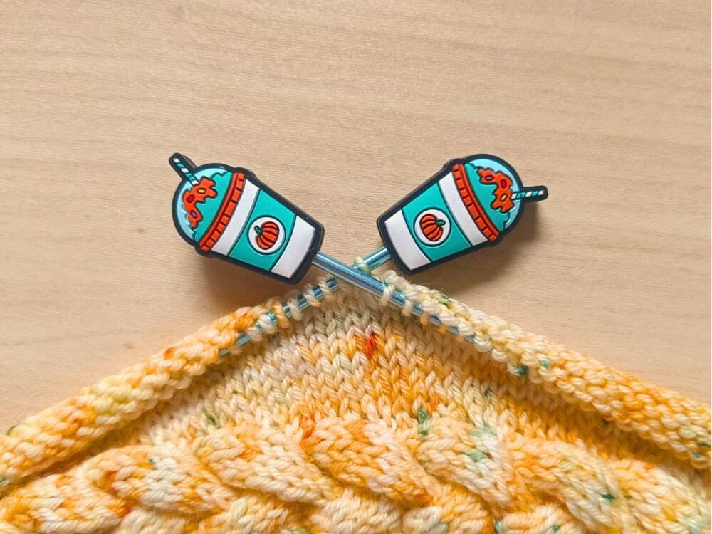 Pumpkin Spice Latte Stitch Stoppers